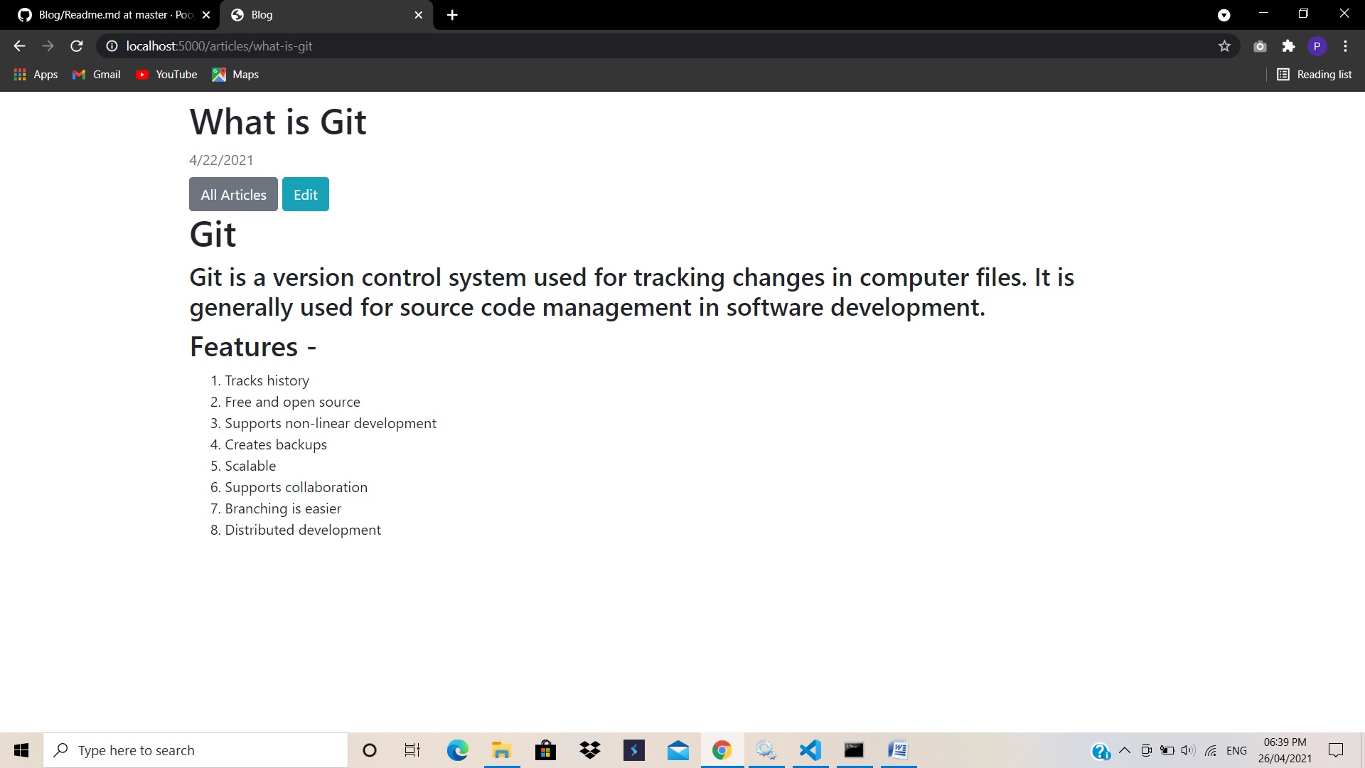 GitHub - akshatakudari20/Blog-master