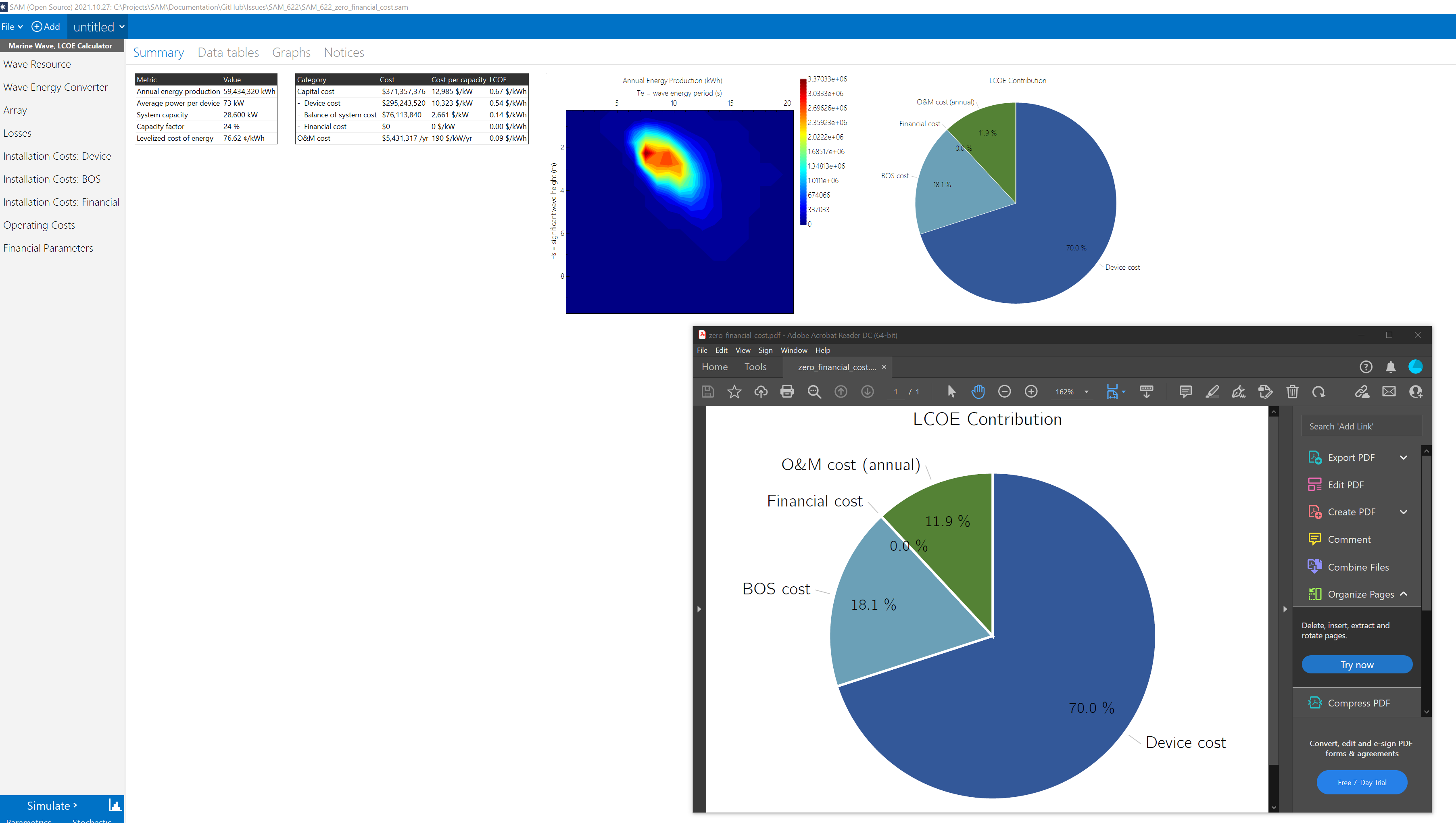 Pie Chart export as PDF not using correct color scale · Issue #622 ...