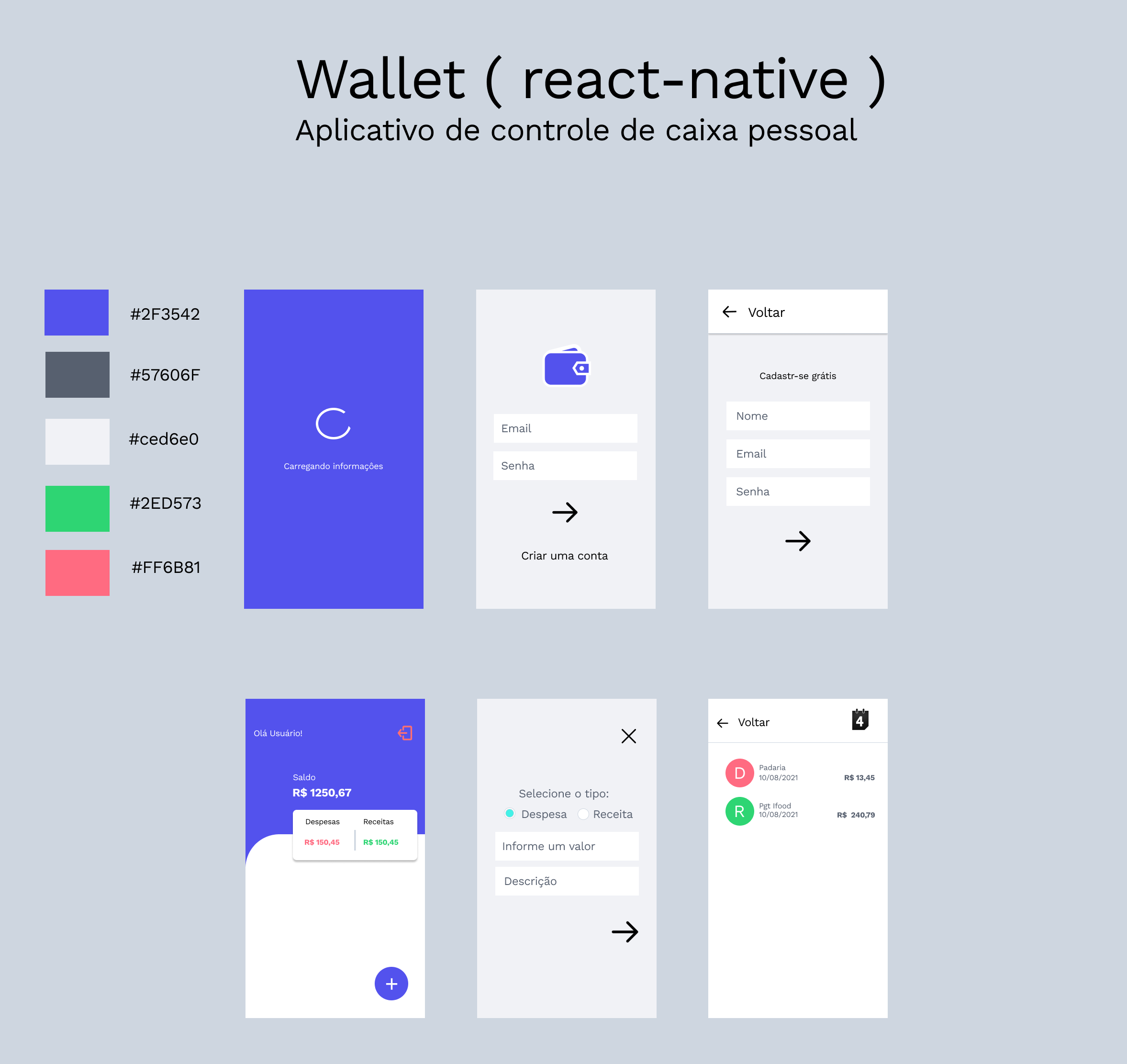 GitHub - soluger/wallet: controle financeiro pessoal · GitHub