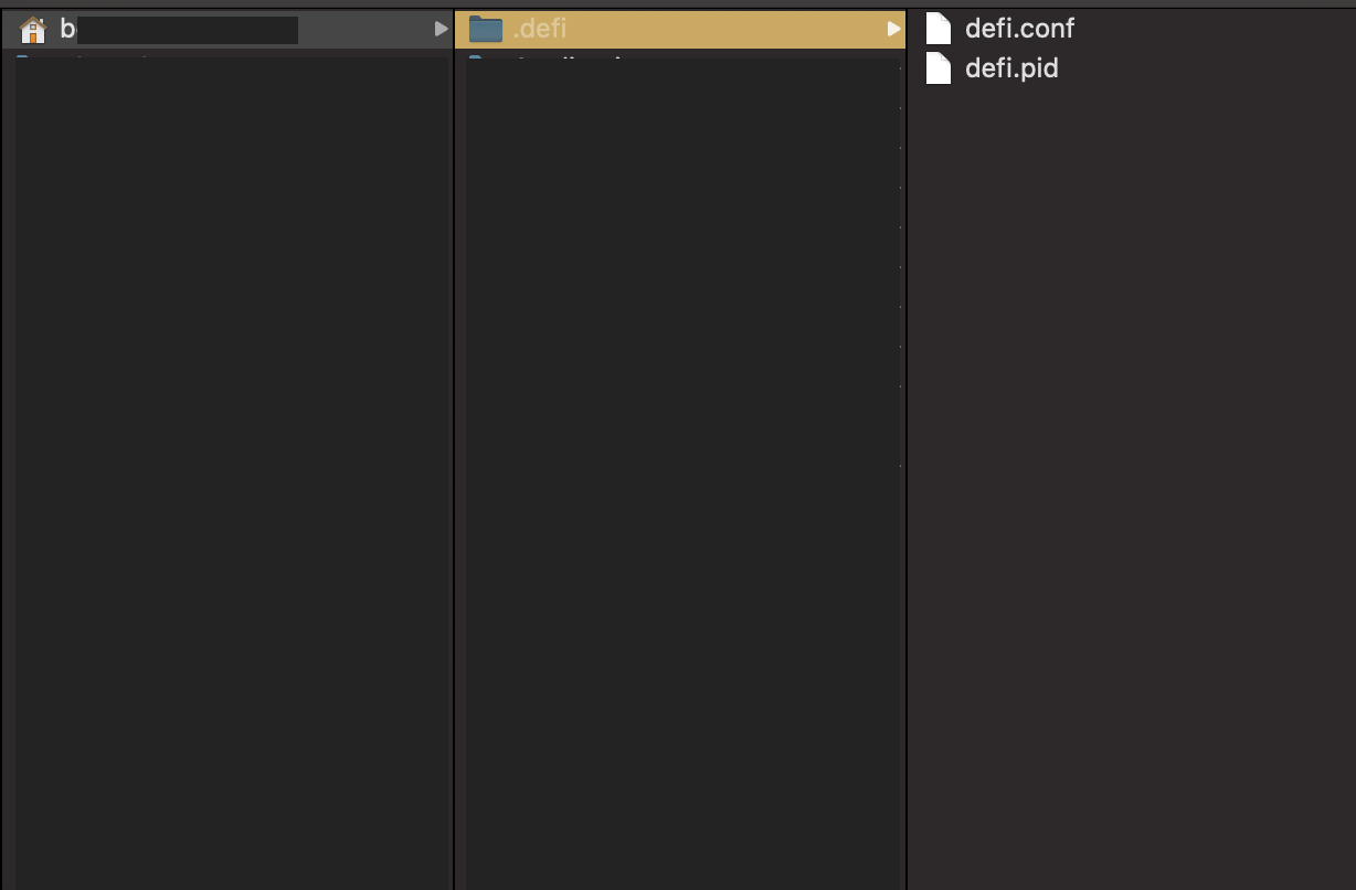 _defi folder
