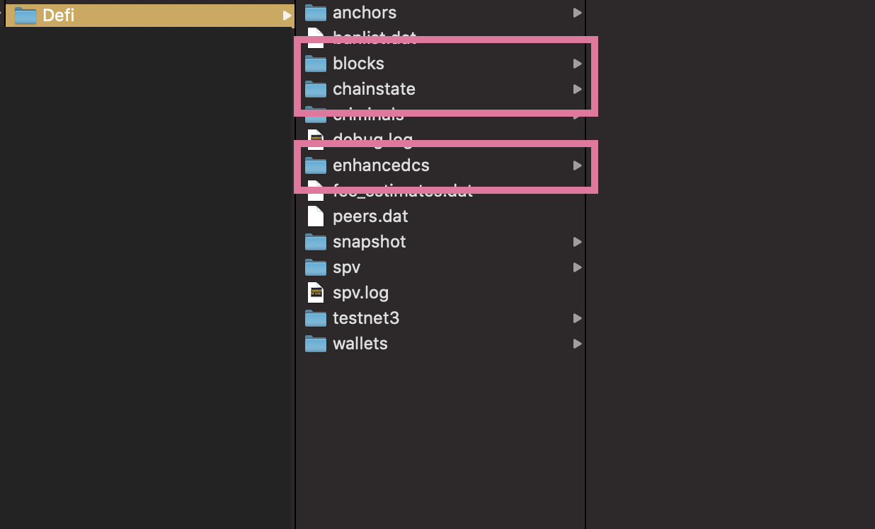 blocks chainstate enhancedcs