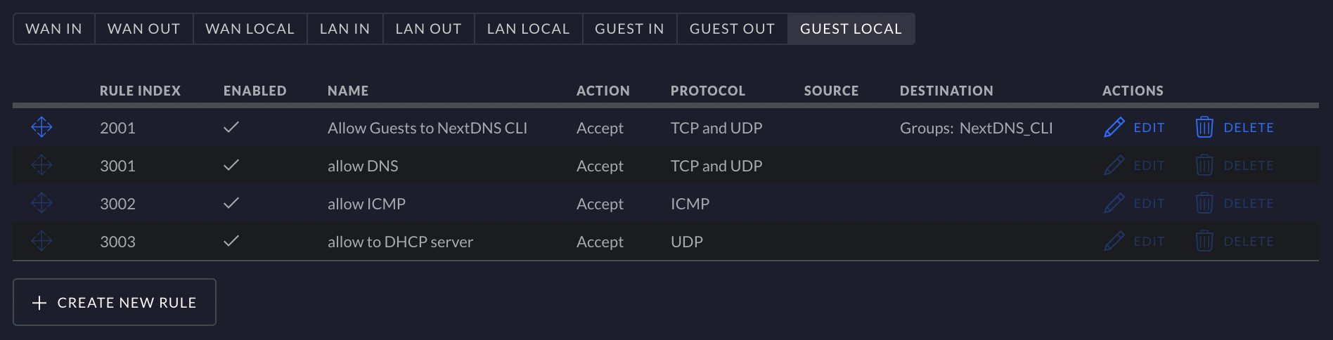Installation of CLI on UDM does not allow queries from Guest network ...