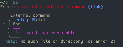 Allow configuring error colors · Issue #5582 · nushell/nushell · GitHub