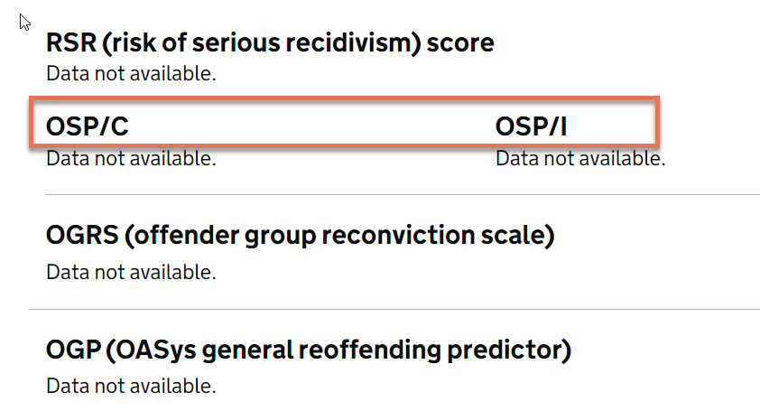 Element highlighted on Case Summary Risk page
