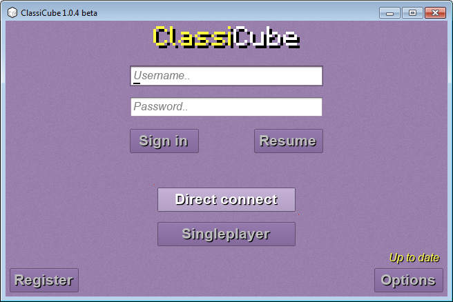 ClassiCube « Ports