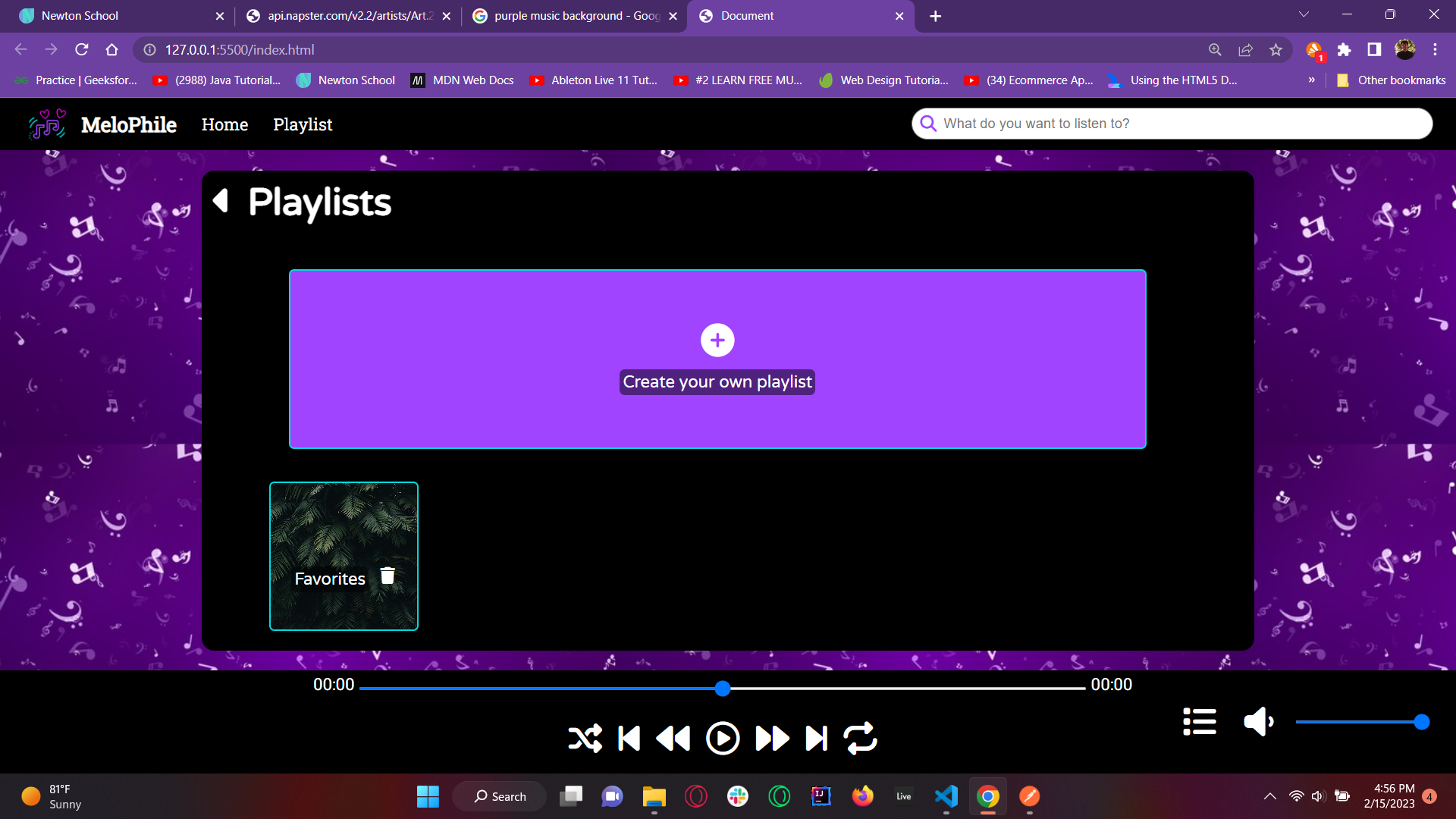 GitHub - bhartendrachauhan/Music-Player