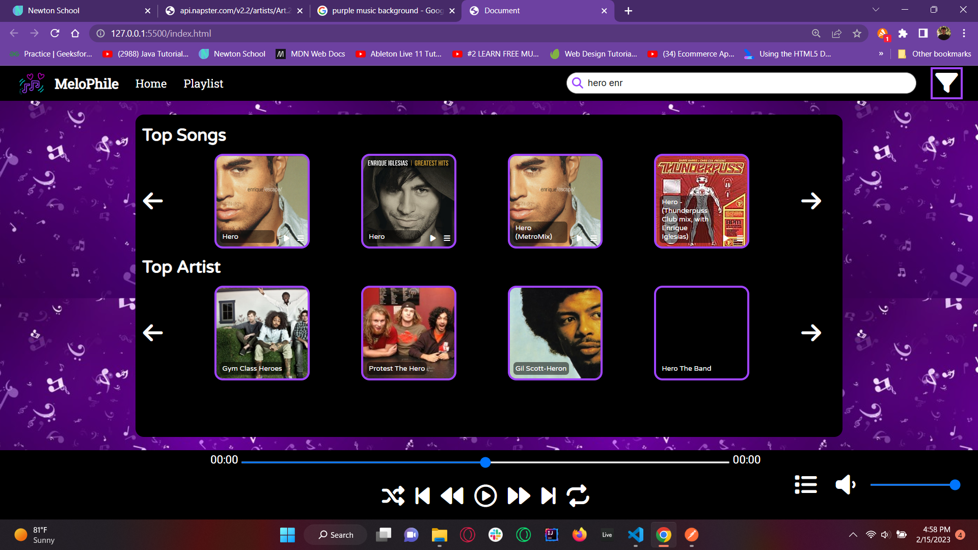 GitHub - bhartendrachauhan/Music-Player