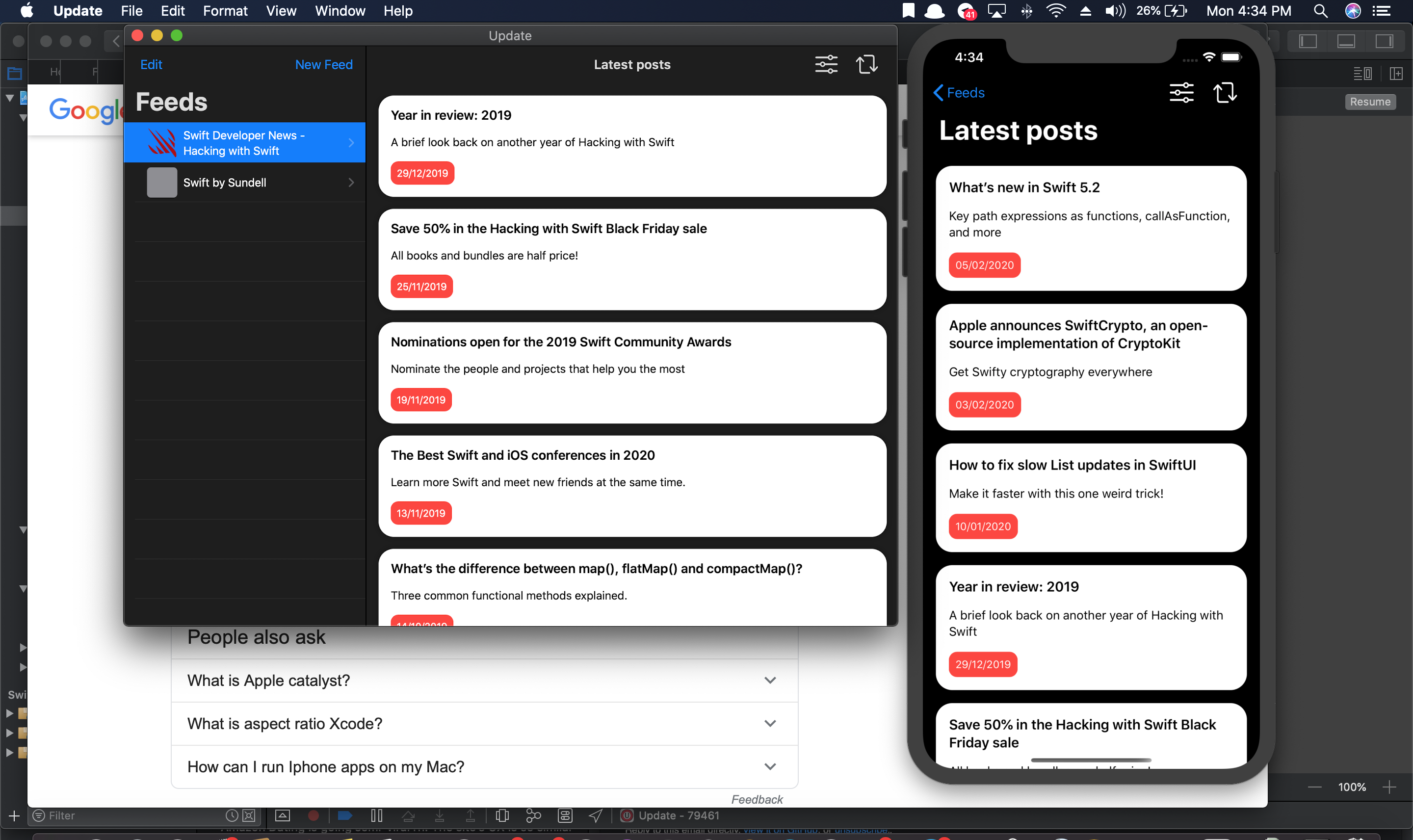 GitHub - lfarah/Update: An RSS reader, made with SwiftUI
