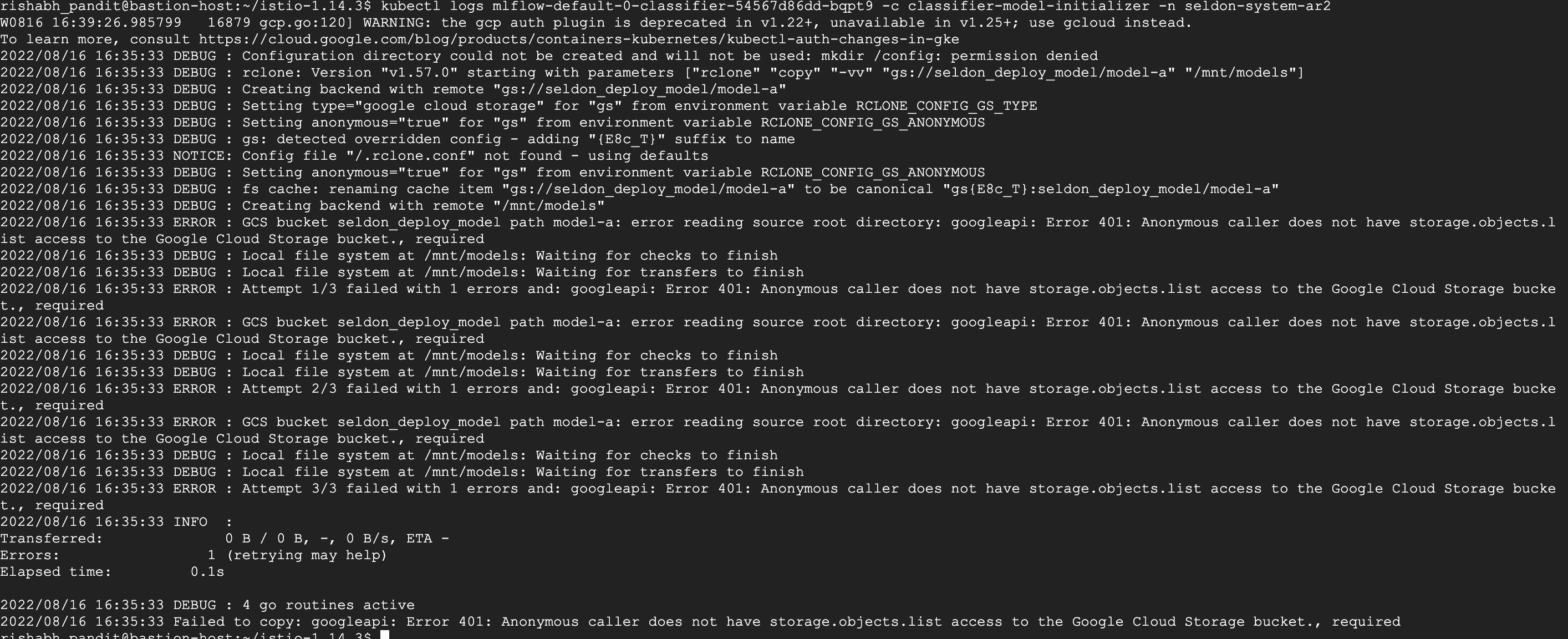 Back off Restarting Failed Container Issue 4285 SeldonIO seldon back-off-restarting-failed-container-issue-4285-seldonio-seldon