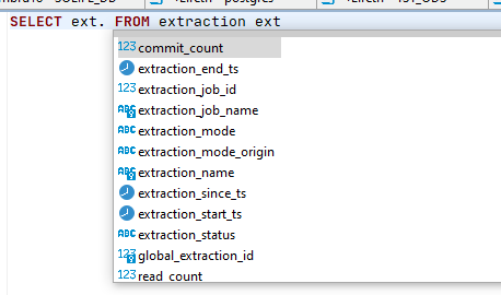 Auto Complete : allow the selection of multiple columns at once · Issue ...