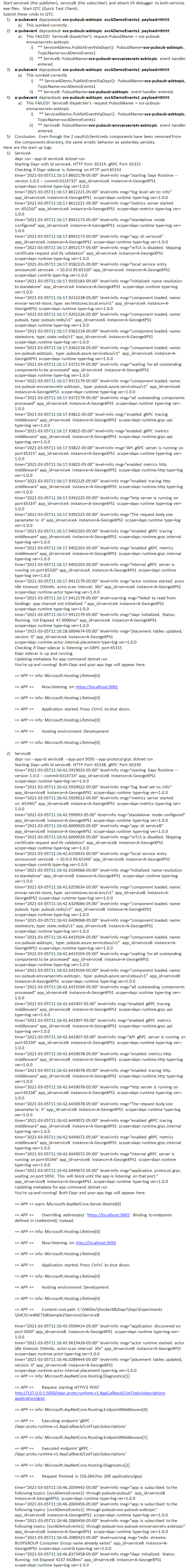 Erratic dispatching of events when using 2 different components of the
