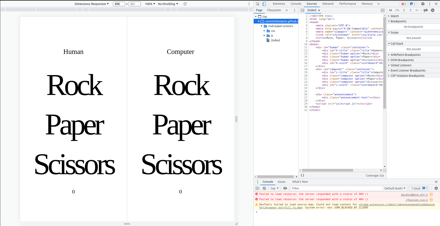 Github pages when deploying changes font used on page to a random font ...