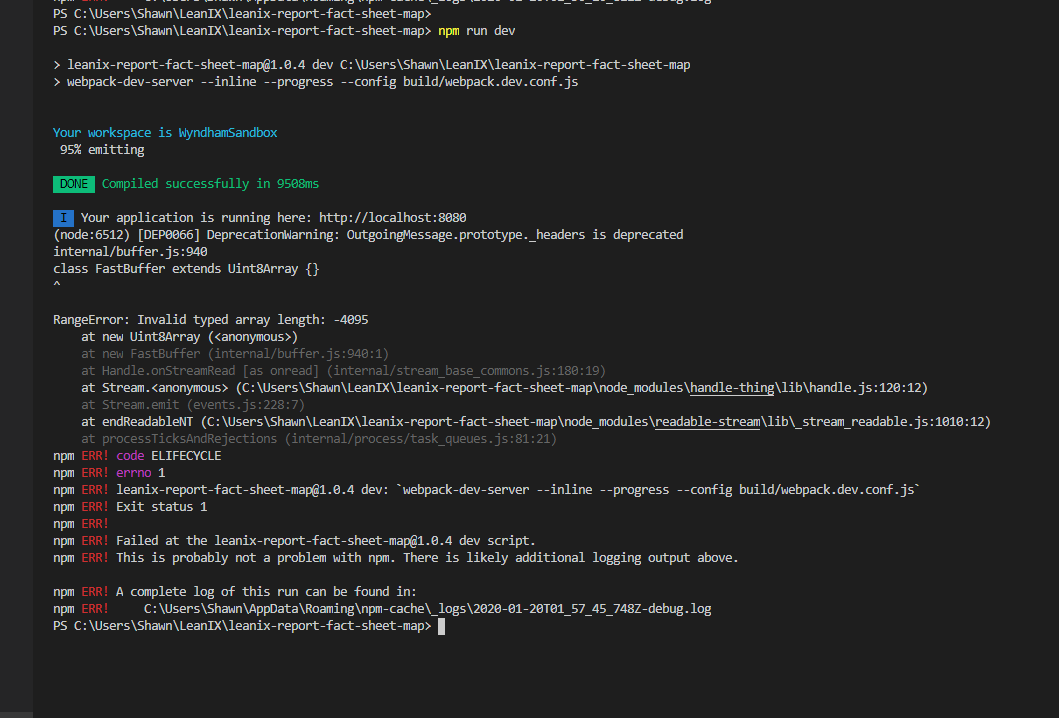 The project builds but does not run · Issue #6 · leanix-public/leanix ...