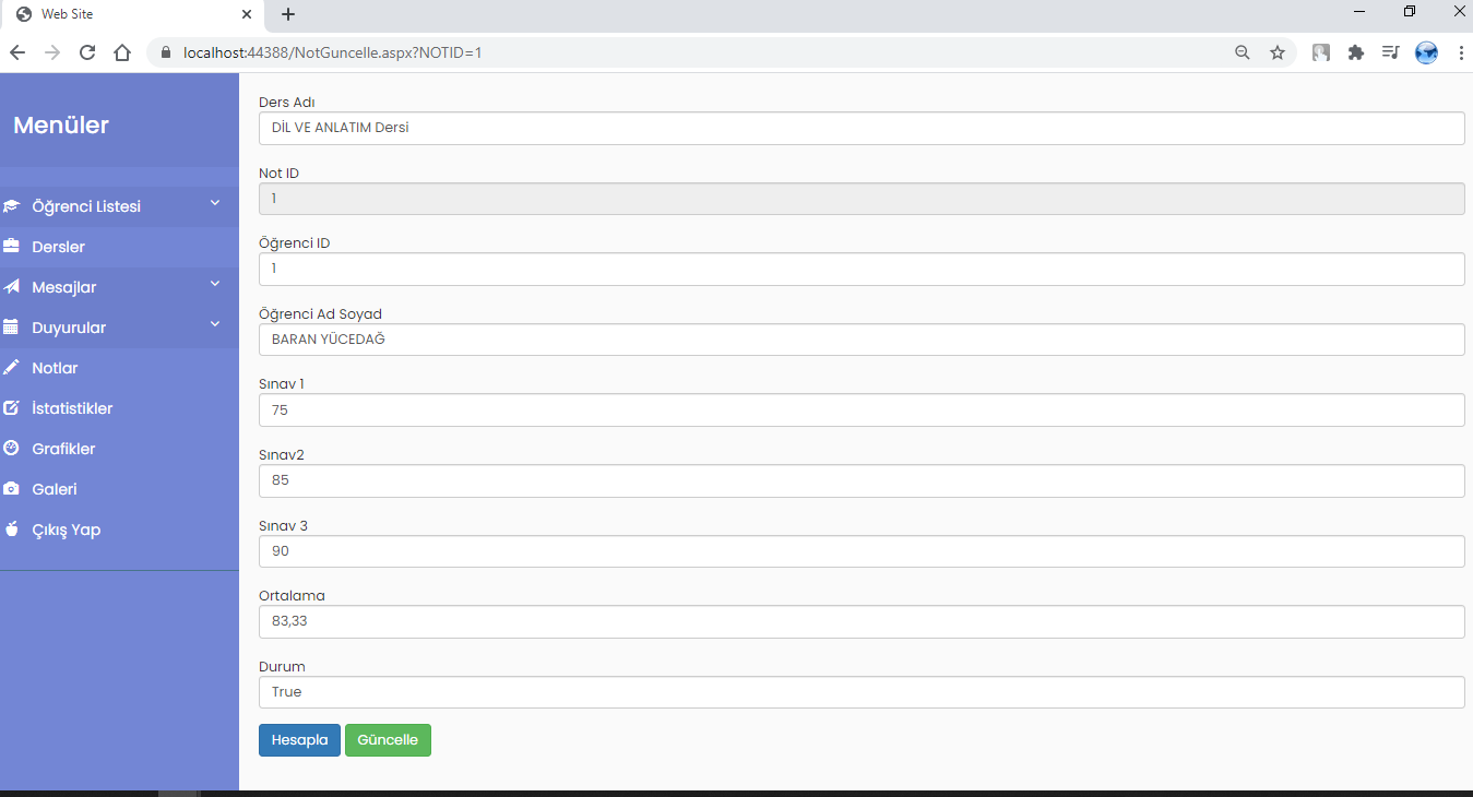 GitHub - imdatcakmak/ObsWebApplication