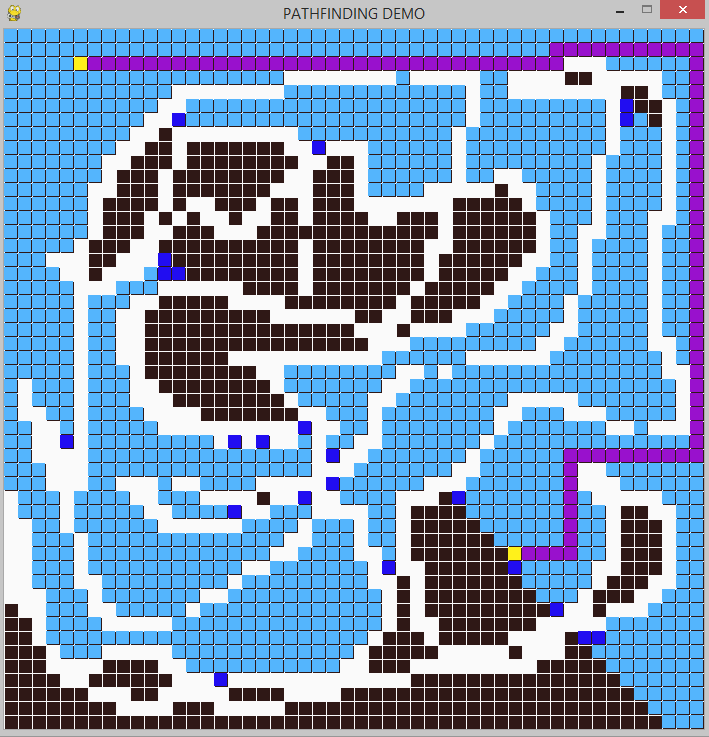 Github Hovvathana Path Finding Visualization Implementation Of Path