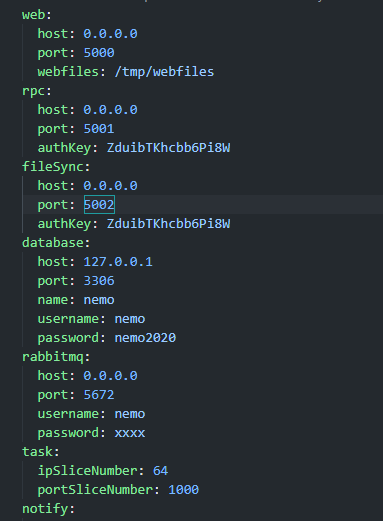 分布式部署修改密码能简化一下嘛 · Issue #82 · hanc00l/nemo_go · GitHub