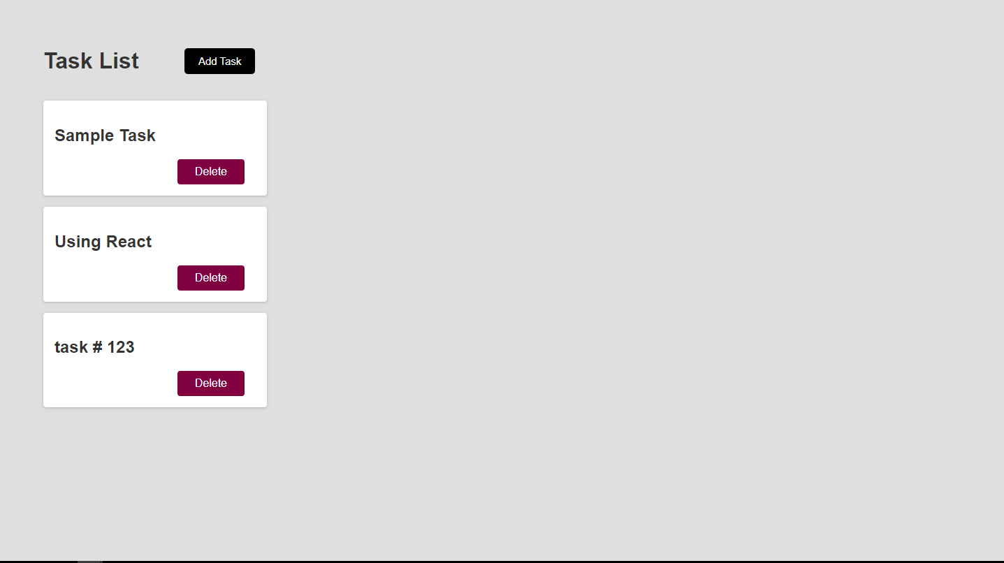 GitHub - Cytical/TaskLister: experimenting with react.js