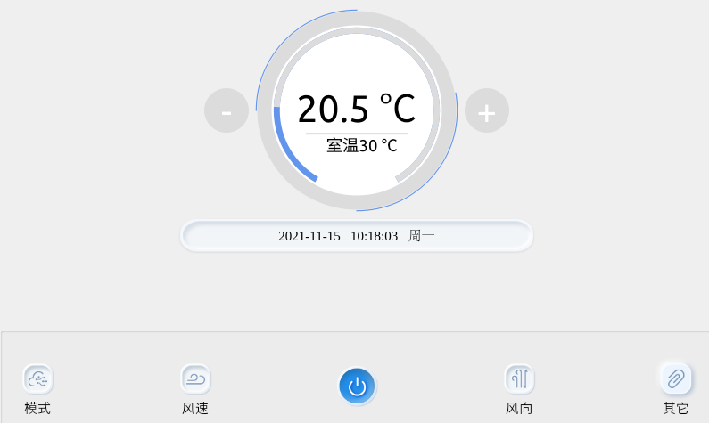 GitHub - VanShun/acpanel: 一个空调控制app的UI设计