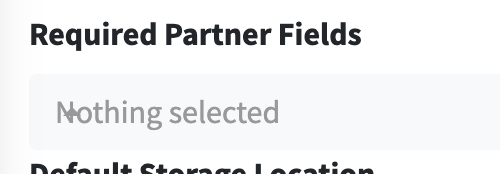 [BUG]: Unable to completely remove "Required Partner Fields" once a ...
