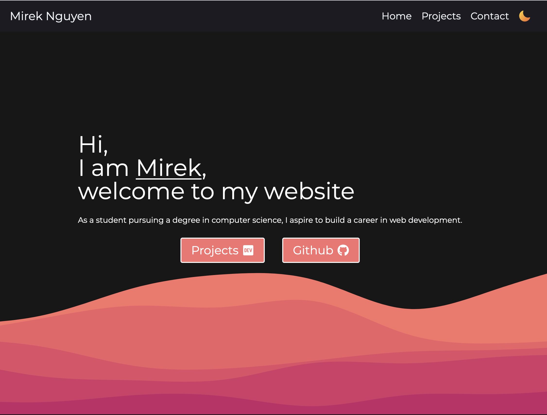 GitHub - MirekNguyen/mirekng-homepage: My personal website written ...