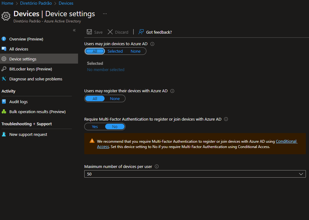 Can't find how to modify the device administrator role · Issue 91816
