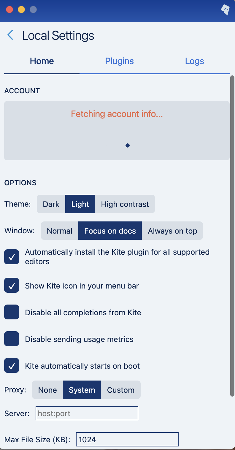 Kite fails to initialize · Issue #592 · kiteco/issue-tracker · GitHub