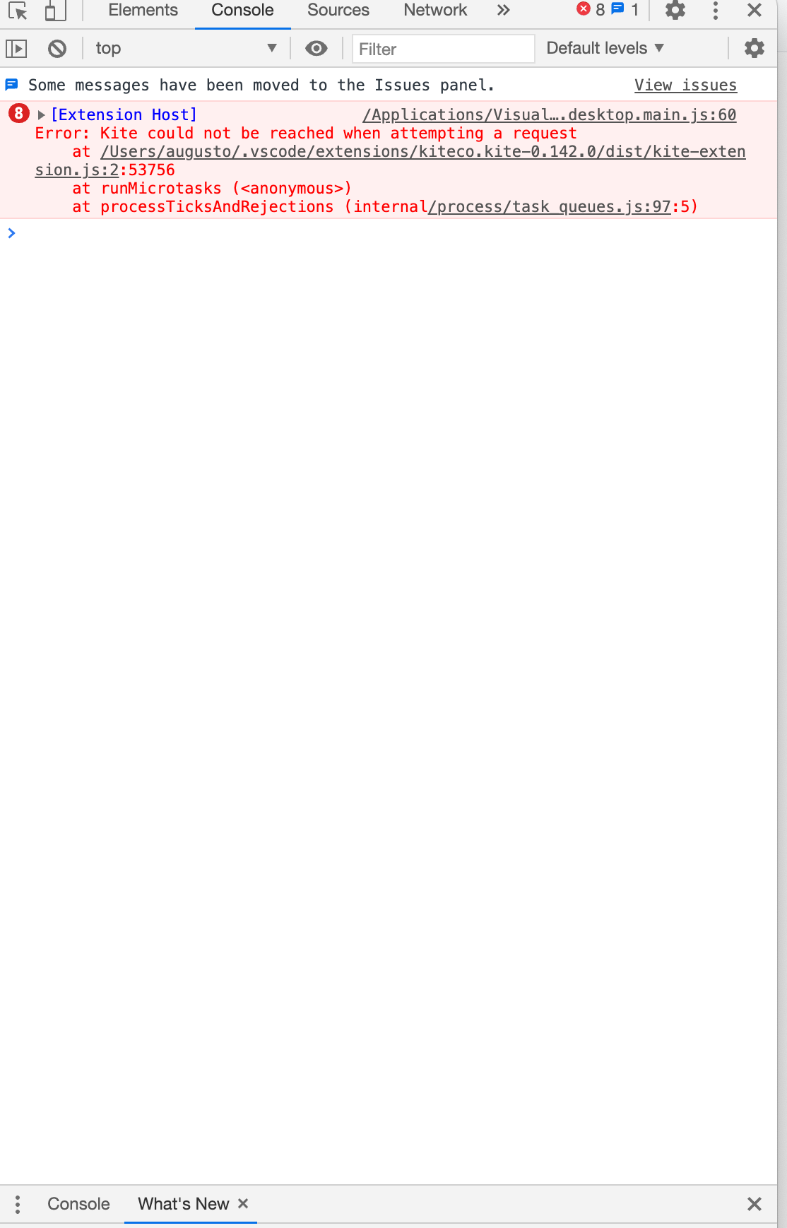 Kite fails to initialize · Issue #592 · kiteco/issue-tracker · GitHub