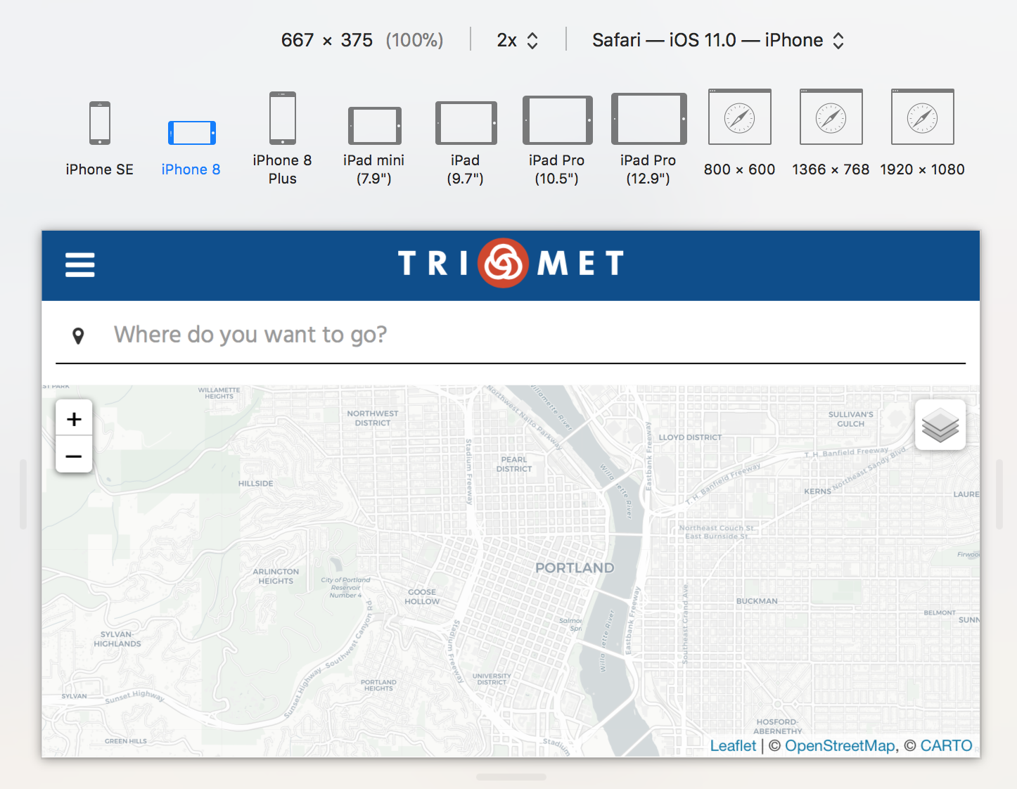 BUG iPhone rotate screws up map and input forms... · Issue 33 · ibi