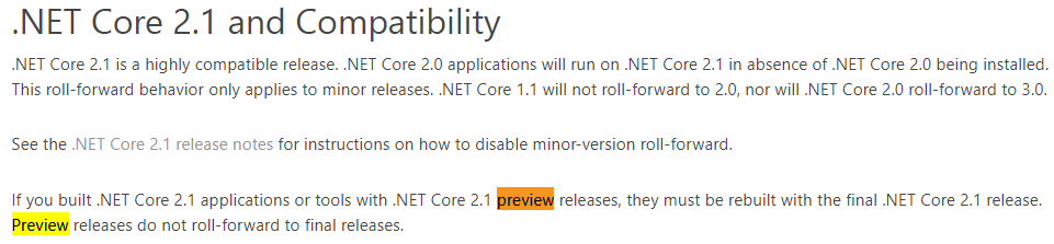 Removing dotnet core 2.1rc [breaking] · Issue #125 · Azure/app-service ...
