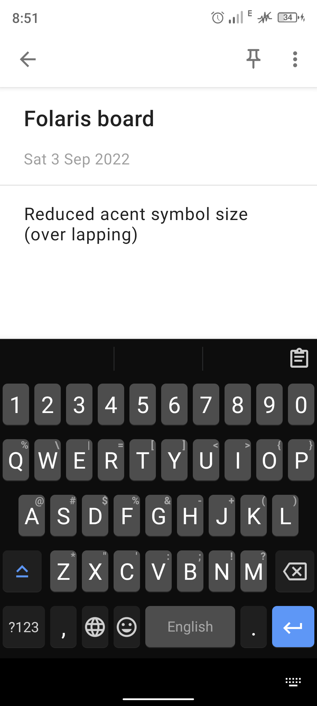 Reduced acent symbol size. · florisboard florisboard · Discussion #2048 ...