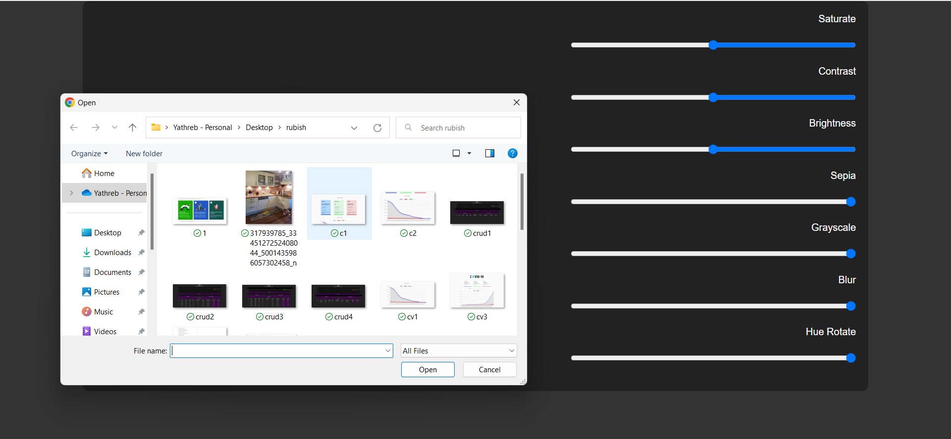 GitHub - YathrebAmarneh/photo-editor · GitHub