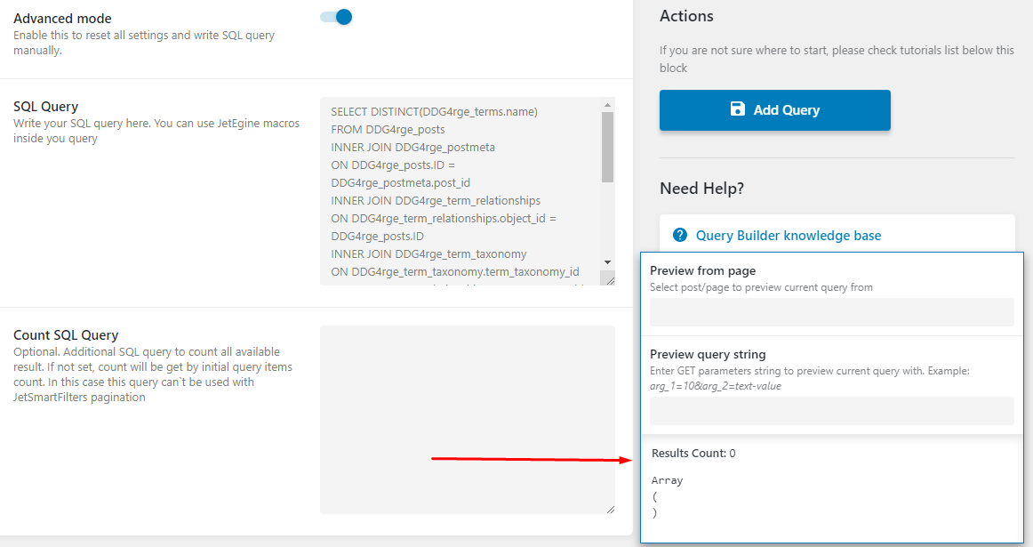 Query Builder Enabled Distinct or Group By in Module Builder · Issue ...