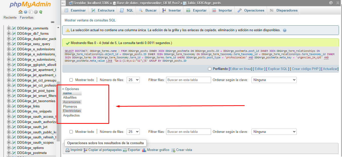 Query Builder Enabled Distinct or Group By in Module Builder · Issue ...