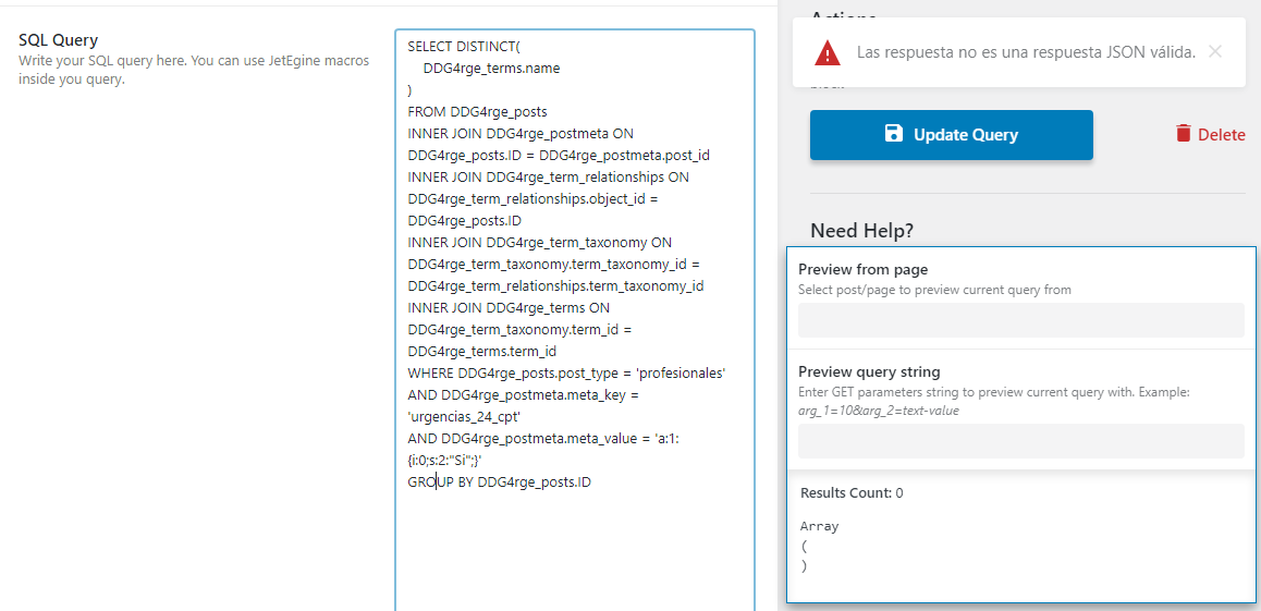 Query Builder Enabled Distinct or Group By in Module Builder · Issue ...