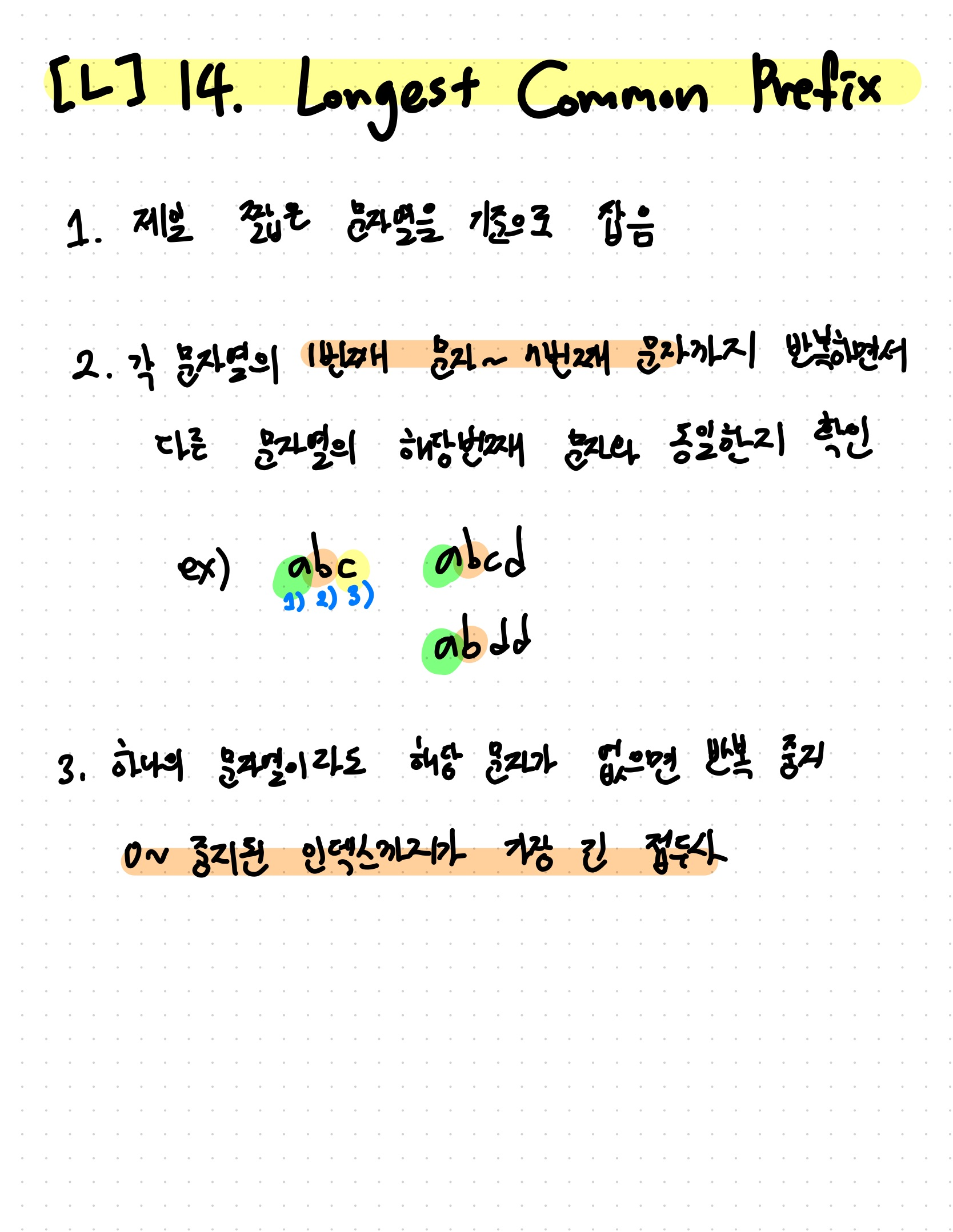 김현아 : leetcode 14 Longest Common Prefix by kha-github · Pull Request ...