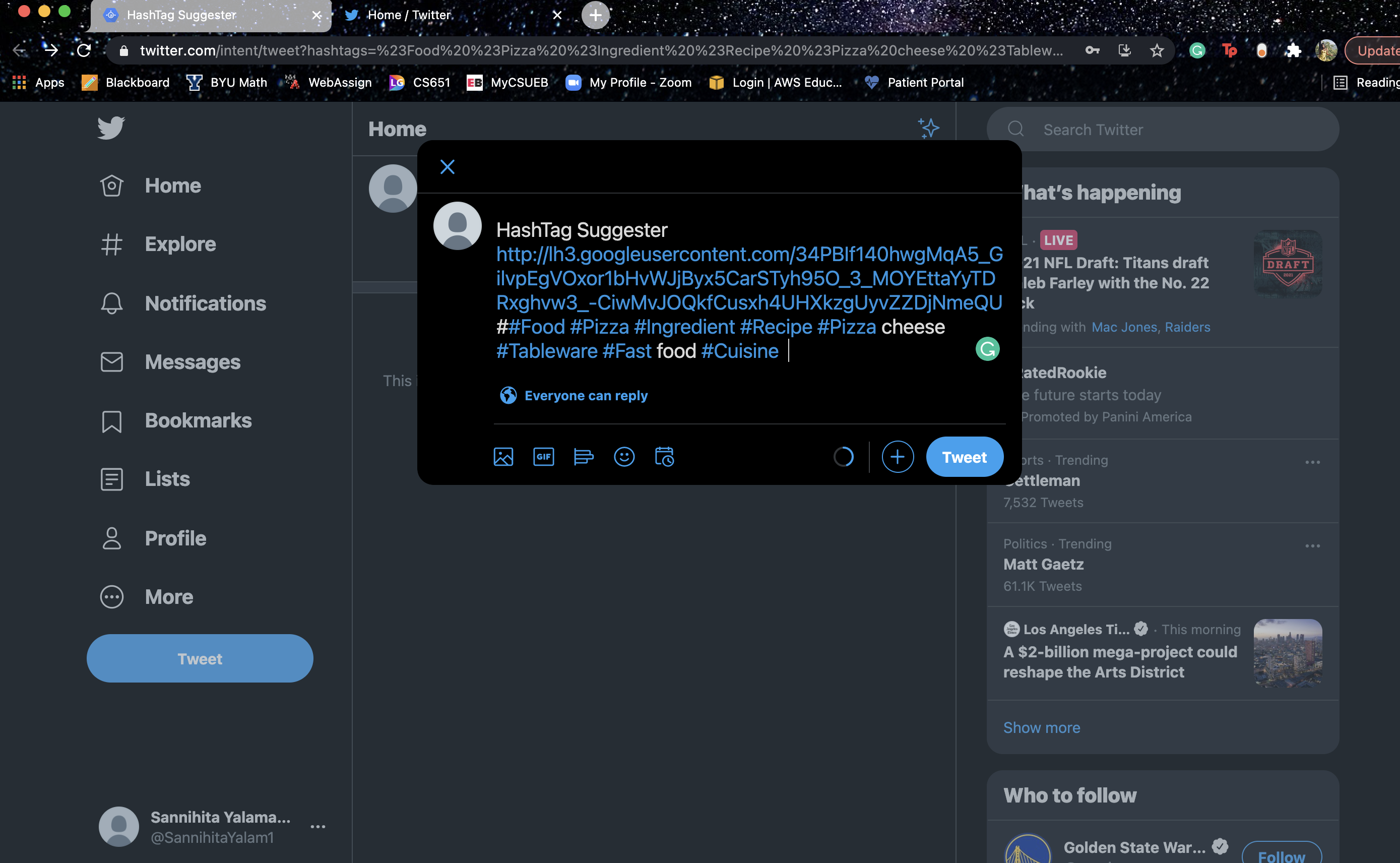 GitHub - sannihitaylm/Project1