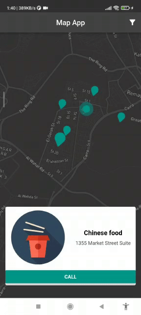 GitHub - 3bdelrahmann/map-app-flutter: Simple Map application using ...