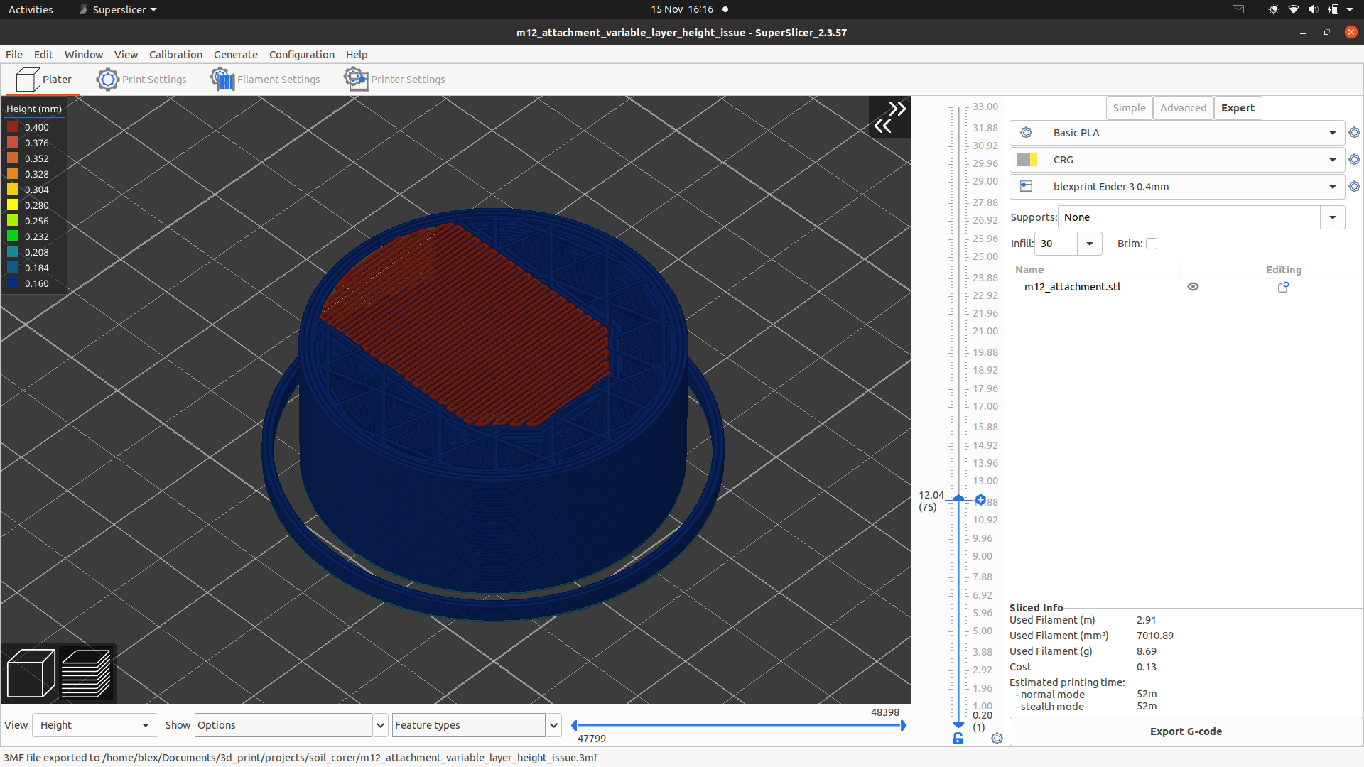 Internal bridge infill has wrong layer height · Issue #1887 ...