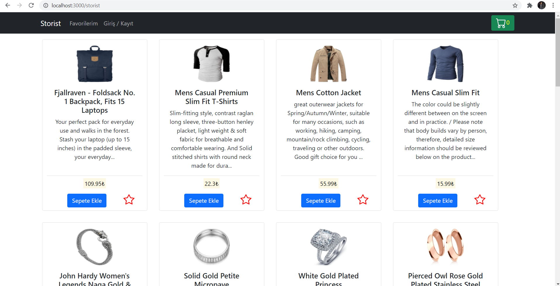 GitHub - erhanayhan/eCommerce