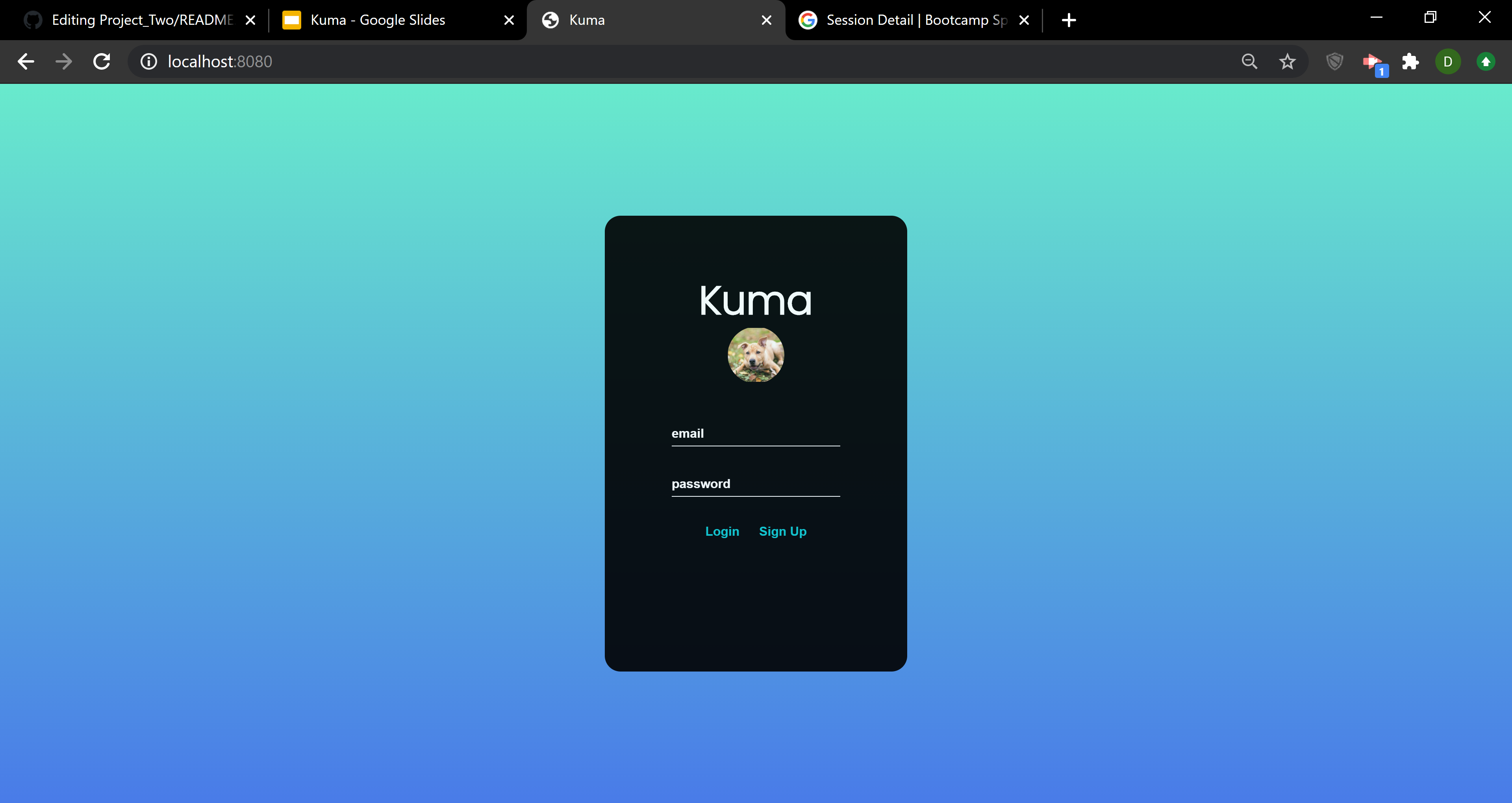 GitHub - Kuma-Project/Project_Two · GitHub