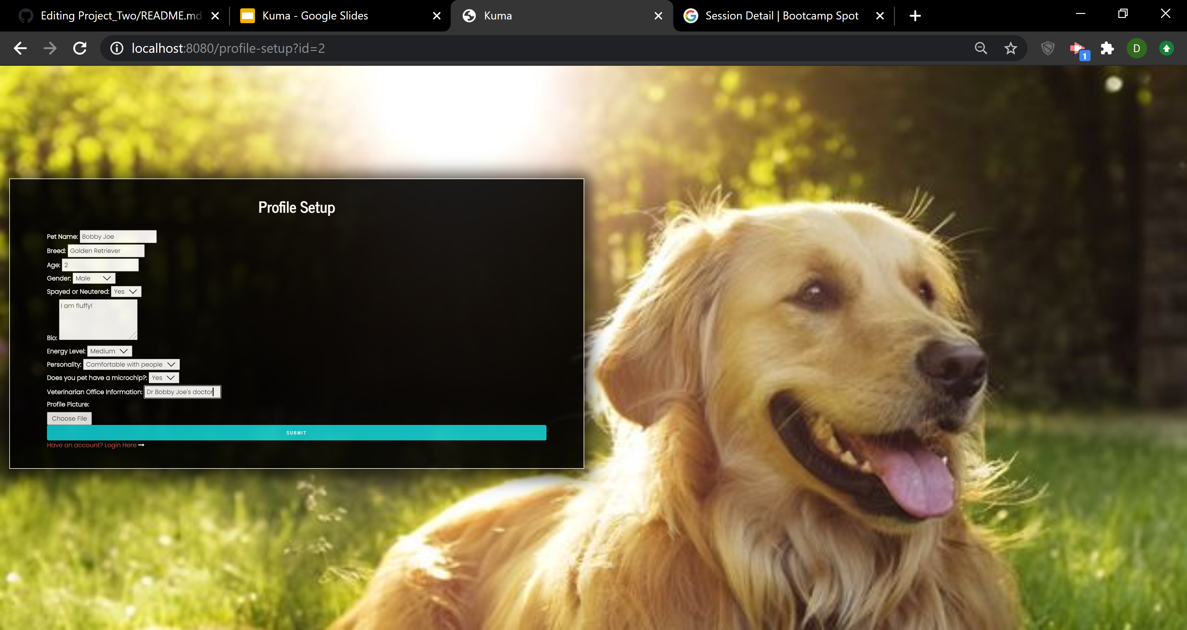 GitHub - Kuma-Project/Project_Two · GitHub