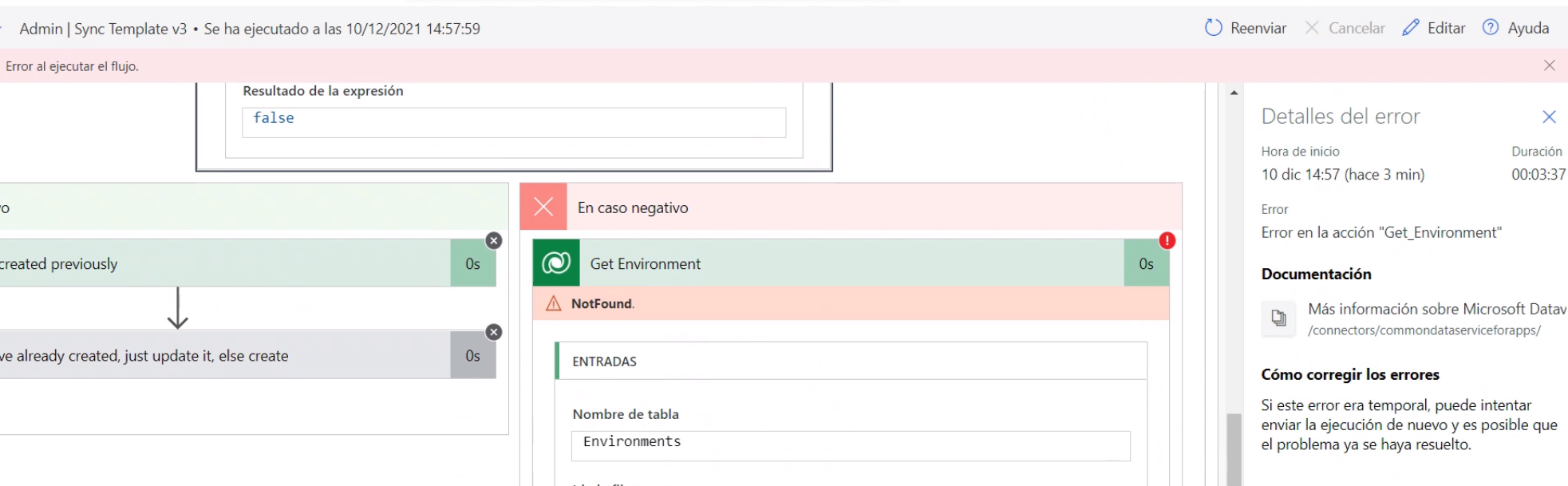 [CoE Starter Kit - BUG] Admin | Sync Template v3 · Issue #1610 ...