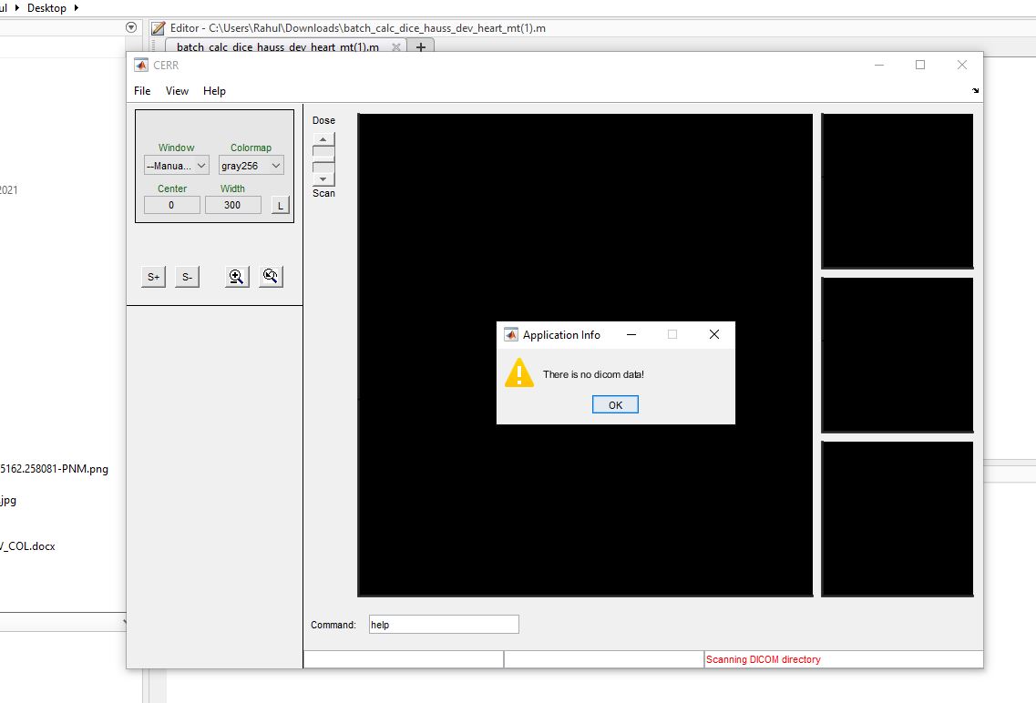 DICOM data not Loading · Issue #579 · cerr/CERR · GitHub