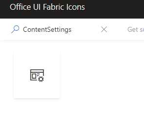 Icon: The ContentSettings Icon is missing · Issue #19411 · microsoft ...