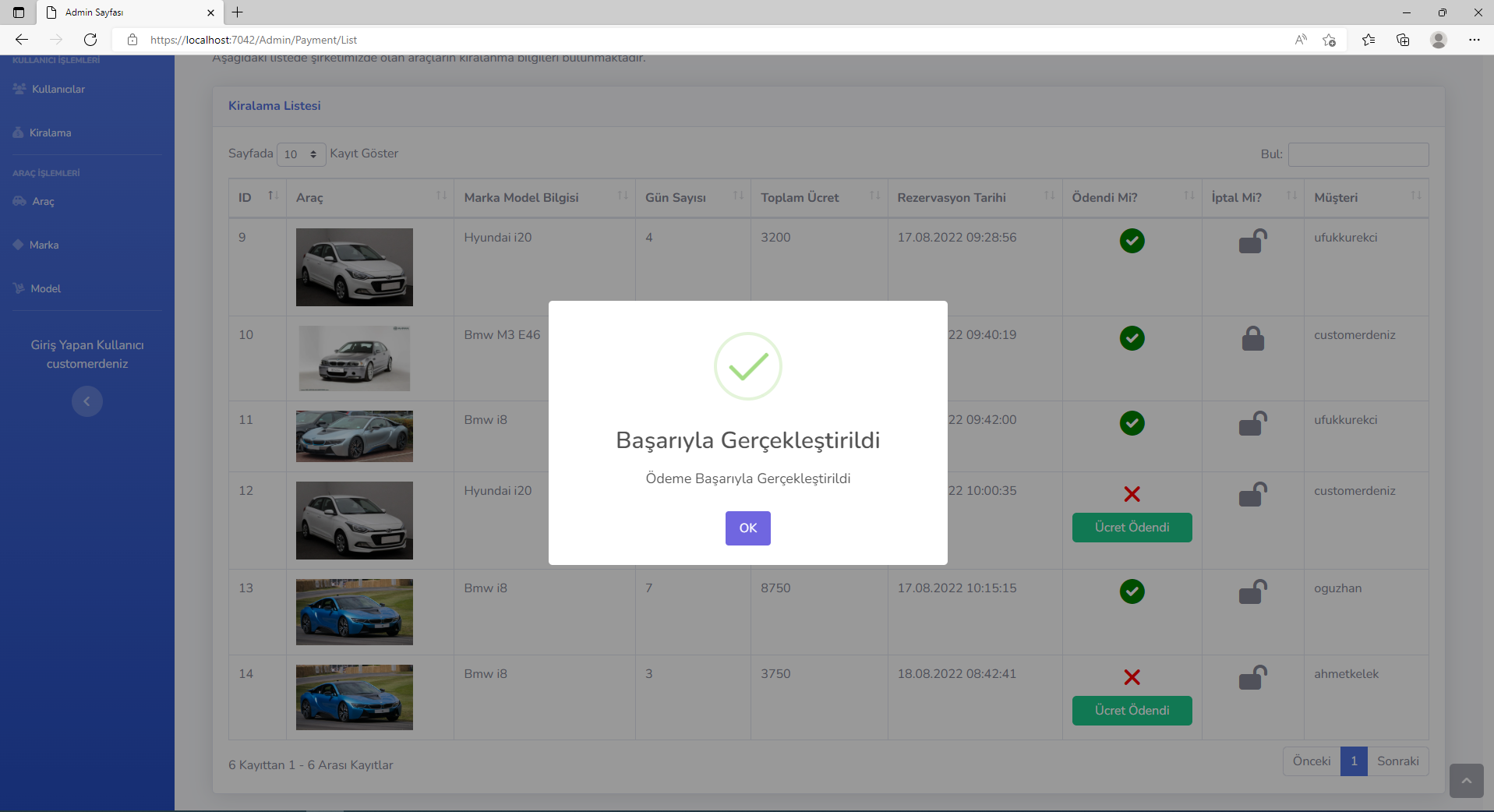 GitHub - denizduman1/Rent-A-Car: ASP CORE 6.0 MVC ile Araba kiralama ...