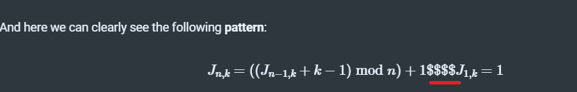 Problem With LaTeX On Article Josephus Problem Issue 893 Cp 