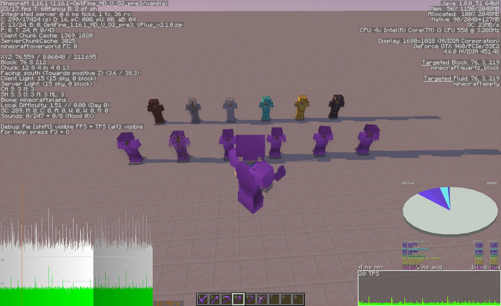 My shaders and messing with my enchanted items · Issue #4321 ·  sp614x/optifine, image size:1680x1028