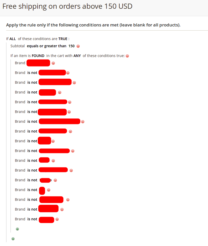 Shopping cart price rule not working correctly · Issue 15307 · magento