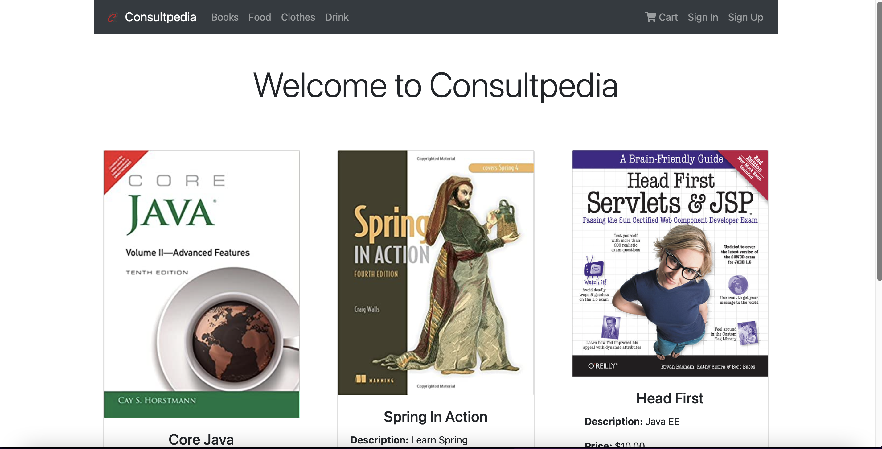 GitHub Taran05/Consultpedia A fullstack Online Shop web application