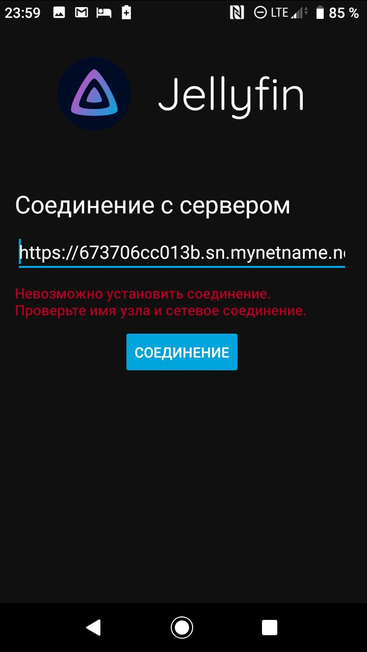 Unable to connect to the server · Issue 188 · jellyfin/jellyfin